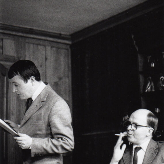 Gilbert & George  Fournier St  London  1983